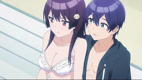 "May I sit with you?" | Osamake Anime Funny Moment | Osananajimi ga Zettai ni Makenai Love Com
