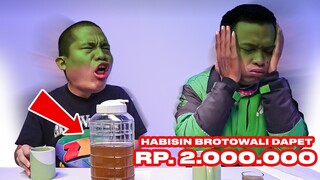 CHALLENGE OJOL RANDOM, MINUM JAMU BROTOWALI!