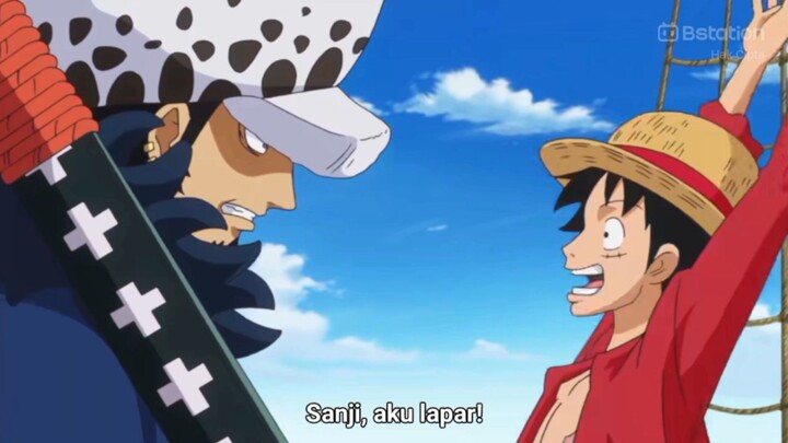 Torao getting influenced by Luffy (crew)