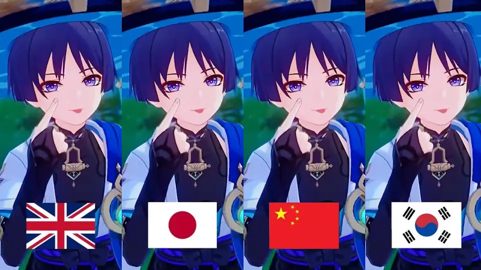 Which Wanderer Do You Like More? - Wanderer “Blowing a Raspberry” In 4  Languages - Bilibili
