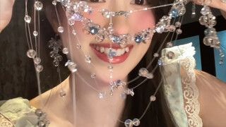 Wear it this summer and turn into a fairy! Crystal jewelry maxi set!