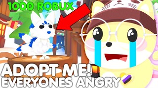 😡EVERYONES ANGRY BECAUSE OF THIS NEW CHRISTMAS PETS!👀 (HUGE DRAMA) ADOPT ME NEW UPDATE! ROBLOX