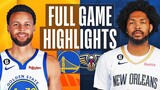 WARRIORS vs PELICANS FULL GAME HIGHLIGHTS | November  21, 2022 | Warriors Pelicans Highlights NBA2K