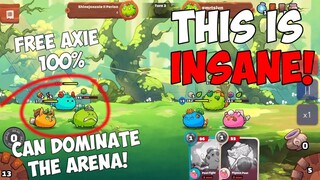 GAANO KALAKAS ANG MGA FREE AXIE SA ORIGIN? (BUBBA,OLEK.PUFFY) WITH BACKDOOR STRATEGY THIS IS INSANE!