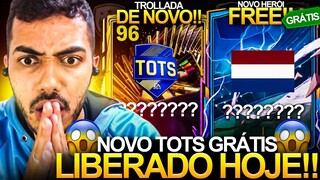 NOVO TOTS 96 GRÁTIS HOJE! 😱 NOVO HERÓI TOP CHEGANDO & TROLLADA NOS ICONS 🔥🤯 | #FORCAKBCA - FC MOBILE