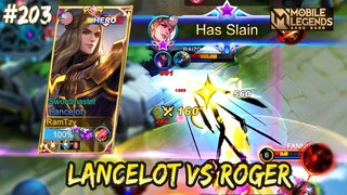 TOP GLOBAL LANCELOT AGGRESSIVE GAMEPLAY 🔥 | LANCELOT GAMEPLAY #203 | MOBILE LEGENDS BANG BANG