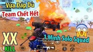 Vừa Đáp Dù Team Chết Hết. RinRin 1 Mình Solo Squad Hủy Diệt Map | PUBG Mobile