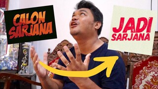 AYAH LARICS JADI SARJANA 😅| VIDEO LUCU