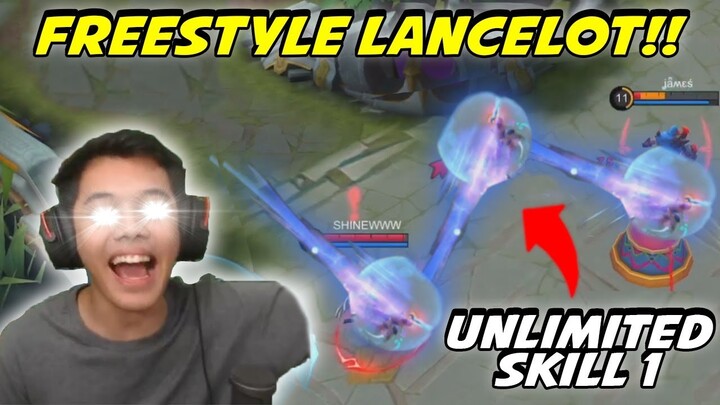 FREESTYLE LANCELOT yg bakal bikin KALIAN TERCENGANG ngeliatnya!! - Mobile Legends