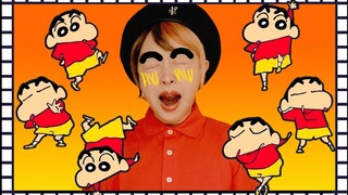 พูดยังไงให้เหมือนเครยอนชินจัง? ฉันไม่มีอะไรทำ ฉันกำลังเรียนหนังสืออยู่ที่บ้าน