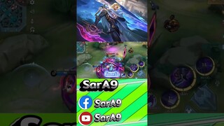 Killไม่หยุด 😘 | Nolan Mobile legends #mobilelegends #mlbb #nolan #gameplay #montage #shorts #sara9