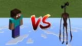 Herobrine vs Siren Head - Minecraft
