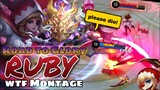RUBY | solo play Ranked | Road to Mythical Glory | wtf Montage | Mobile Legend