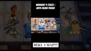 KETIKA WANWAN, MIYA DAN ZILONG BERSATU!! #magicchess #teguhputrazusana #shorts