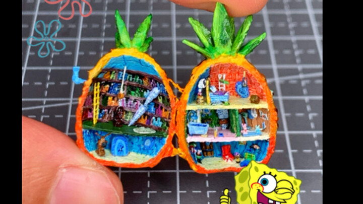 2.7 cm Pineapple House