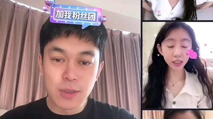 Qing Qing Daily: Third Brother Haitang, Bailu, and Shuangjiang Live Stream Together — Dead Third Bro