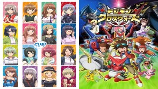 [Mashup] Cue! X Digimon Xros Wars | Tommorow's Diary X STAND UP