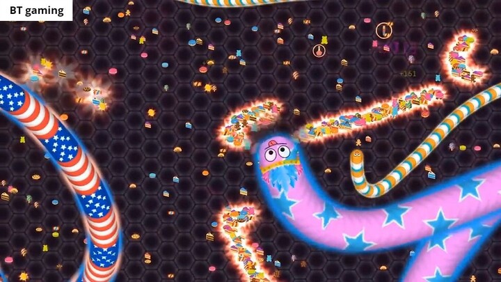 This video I got 102,000,000+ Views On My Channel - Wormate.io Best Gameplay! 14