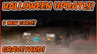 HALLOWEEN UPDATE?! || 9 NEW CARS + GRAVEYARD! || Greenville ROBLOX