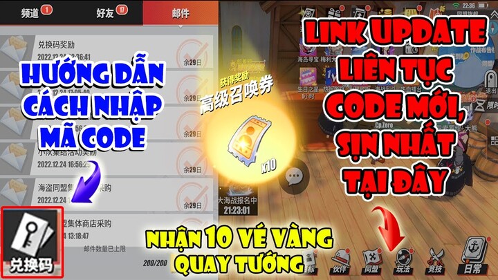 One Piece Fighting Path - Cập Nhật CODE Mới Nhận Miễn Phí 10 Vé Vàng Quay Tướng