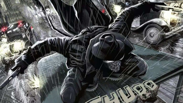 Dia pemarah dan muram, menggunakan senjata untuk membantai para penjahat—namanya Spider-Man (Episode