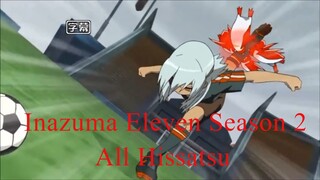 Inazuma Eleven Season 2 - All Hissatsu