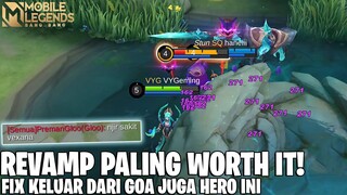 HABIS DI REVAMP SEKARANG SUDAH BISA SOLO KILL DARI EARLY SAMPAI LATE GAME - VEXANA REVAMP MLBB