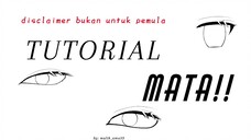 TUTORIAL MATA!!! ala aku😁