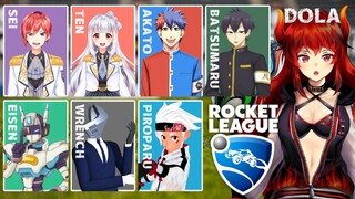 【ロケットリーグ/Rocket League】８人でばとる！ロケットリーグコラボ！【にじさんじ】