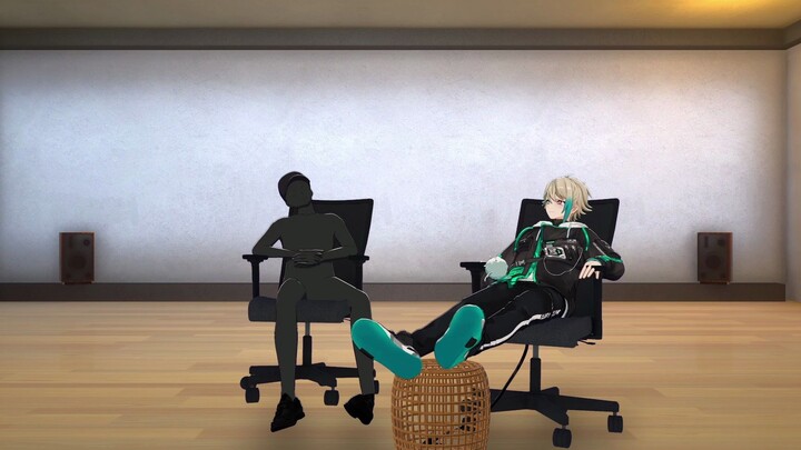 What do virtual anchors do when they are taking a break from their performances?