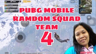 PUBG MOBILE || PLAYING PUBG RANDOM TEAM || GAME 4