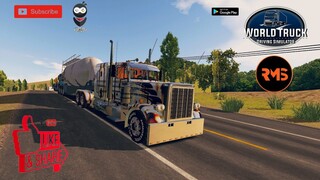 World Truck Driving Simulator (WTDS) Android Gameplay Video #40. Featuring Rusty Peterbilt 359