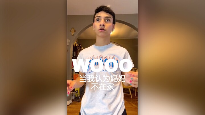 When you think Mom isn’t home!!!