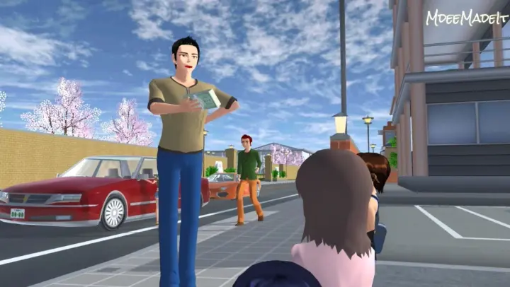 Lucky Man p2 | Shortfilm (Sakura School Simulator)