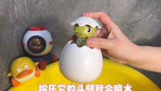 买了那么多洗澡玩具,还是觉得这个特别有有意思。