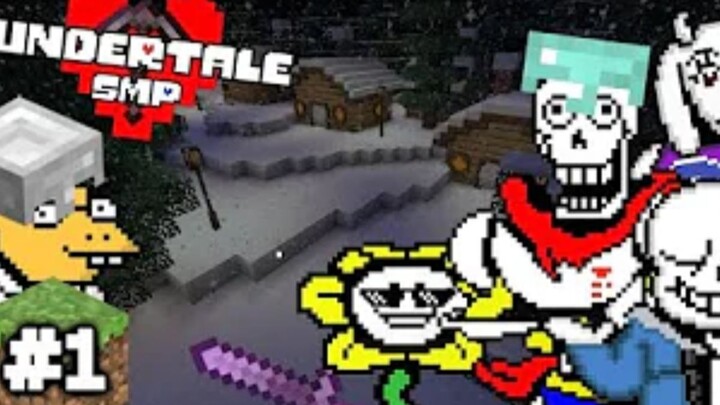 [Undertale / Chinese Subtitles] Undertale Characters’ Minecraft Journey – A New Adventure (COOLSKELE