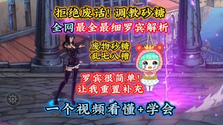 ซูโครสพูดถึงโรบินนี่มันยุ่งเหยิงจริงๆ! บอกเลย! การวิเคราะห์และบทนำเกี่ยวกับโรบินที่ครอบคลุมและละเอีย