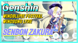 [Genshin Windblume Festival Windsong Lyre] [Senbon Zakura]