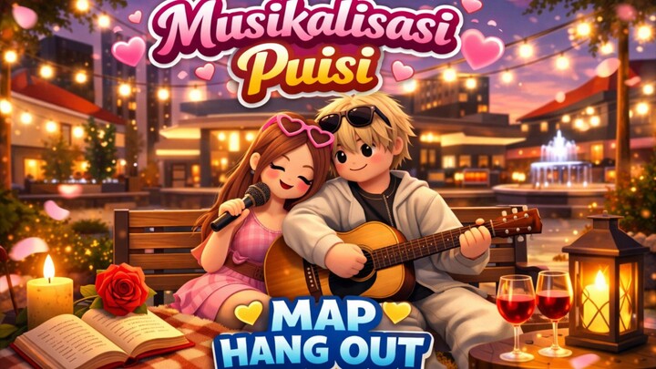 Roblox Zona Romantis | Musikalisasi Puisi by Zea Galaska | Map Hang out