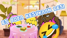 ES BOBA KESUKAAN DESI | THE TIGAN ANIMATION