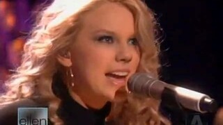 【我们的歌】Taylor Swift - Our Song (Live 2008.01.17 Ellen Show)