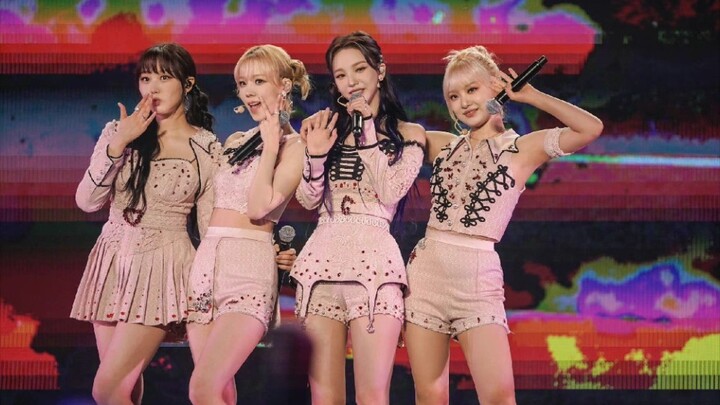 First group shot! aespa Japan showcase “Black Mamba” fan cam