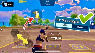 DIAGONAL JIGGLE Movement ✅🔥 Hezigege666 Movement is OP | PUBG MOBILE HINDI / URDU