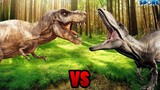 T-Rex vs Carcharodontosaurus | SPORE
