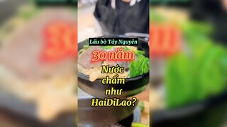 Lẩu bò 30 năm