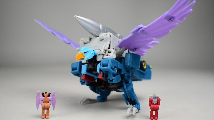 Ai nói món đồ chơi này chỉ có thể thay đổi ba lần? Transformers DX9mini Tên lửa bắn nhanh Hawk