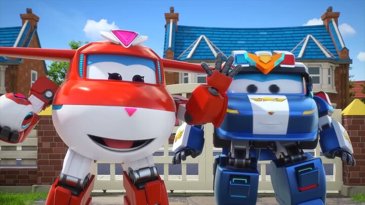 Super Wings ซุปเปอร์วิงส์ (Season 8) EP15 ตอน เรื่องป่วนของเจ็ทสองตัว