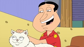 In the latest episode of Family Guy, Brian was forced to wear an electric shock collar but saved Ah 