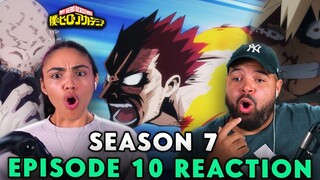 ENDEAVOR VS ALL FOR ONE IS HEATING UP! | My Hero Academia Season 7 Episode 10 Reactionn