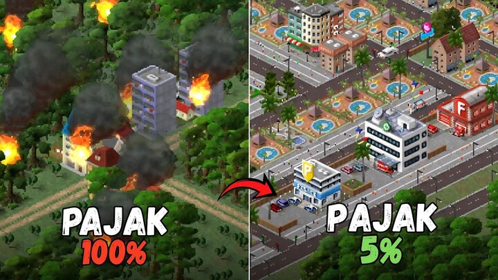 Aku Mengubah Kota hancur Menjadi Kota Maju di Theo Town